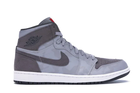 Jordan 1 Retro High Camo 3M Wolf Grey Men's - AA3993-027 - US
