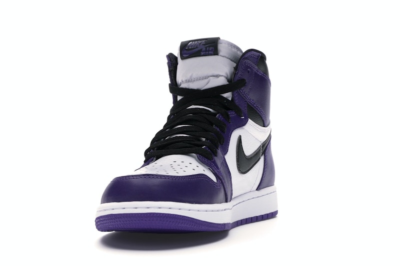 Jordan 1 Retro High Court Purple White - 555088-500