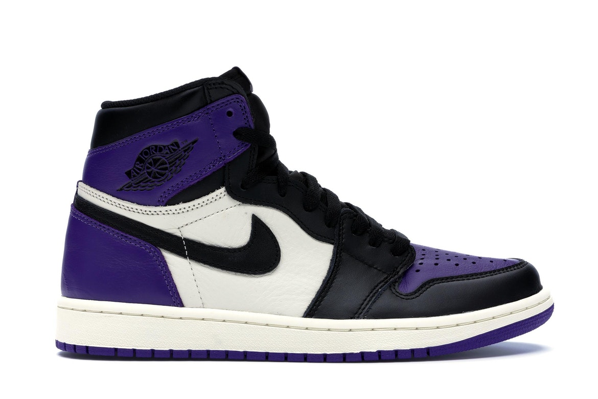 Nike aj air Jordan 1 og high purple us10