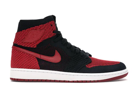 Jordan 1 Retro High Flyknit Bred Men's - 919704-001 - US