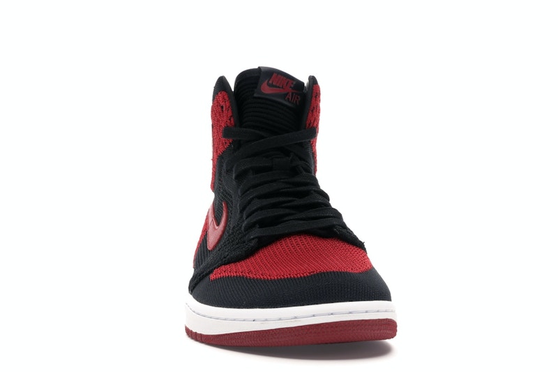 Jordan 1 Retro High Flyknit Bred 919704 001