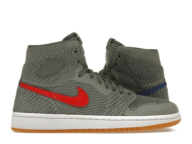 Jordan 1 Retro High Flyknit Clay Green GS 919702 333 JP