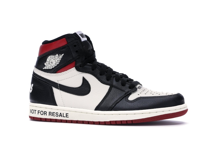 Air jordan 1 not for resale red clearance