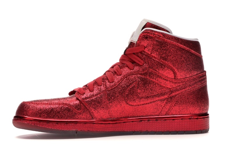 Jordan 1 retro legends of summer red glitter clearance