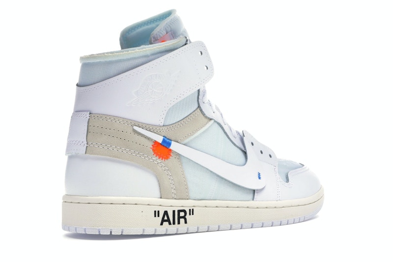 Air jordan por off white clearance