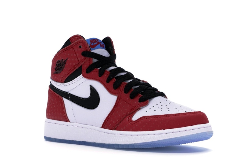 Spider man jordan 1 kids clearance