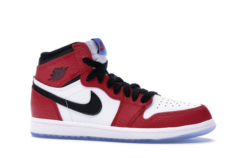 jordan 1 origin story spiderman
