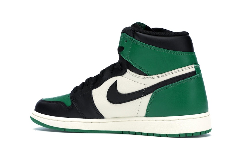 Jordan 1 pine green stockx clearance