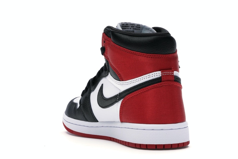 Satin black toe 1s stockx 2025