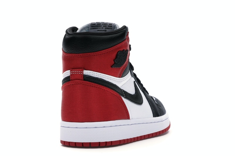 Stockx jordan 1 satin black toe new arrivals