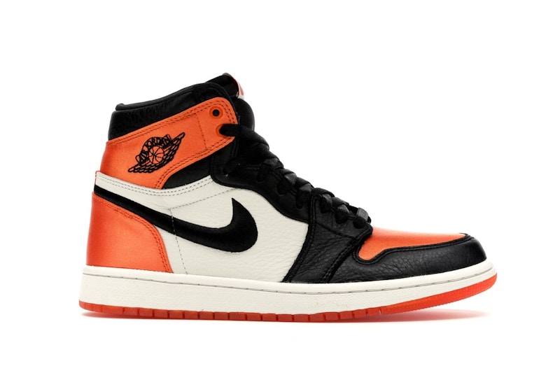 Air jordan 1 satin orange clearance