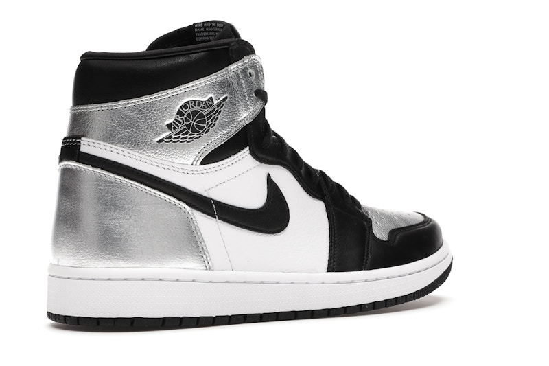 Air jordan 1 black and white and grey clearance