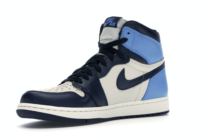 Jordan 1 Retro High Obsidian UNC - 555088-140 Jordan 1 Retro High Obsidian UNC - 555088-140