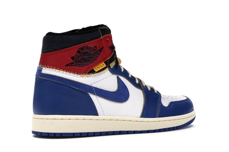 jordan 1 blue red yellow