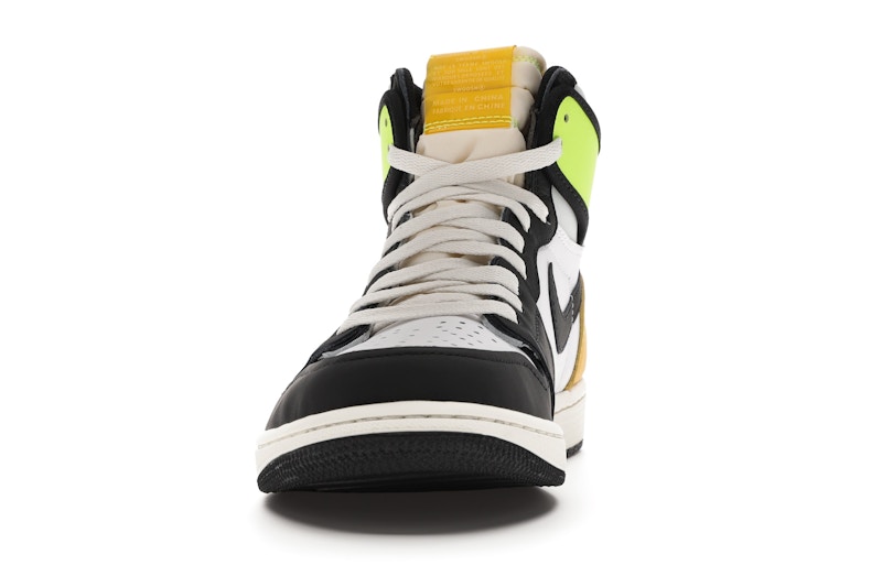 Air jordan 1 retro high og volt gold stockx clearance