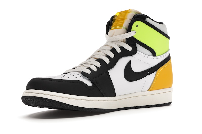 Air jordan 1 retro high og volt gold stockx clearance