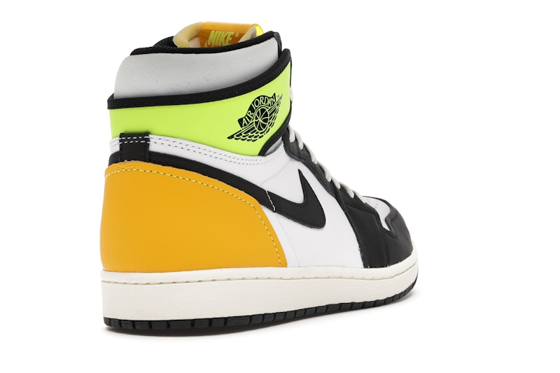Air jordan 1 retro high og volt gold stockx clearance