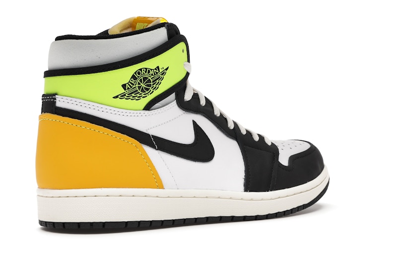 Jordan 1 Retro High White Black Volt