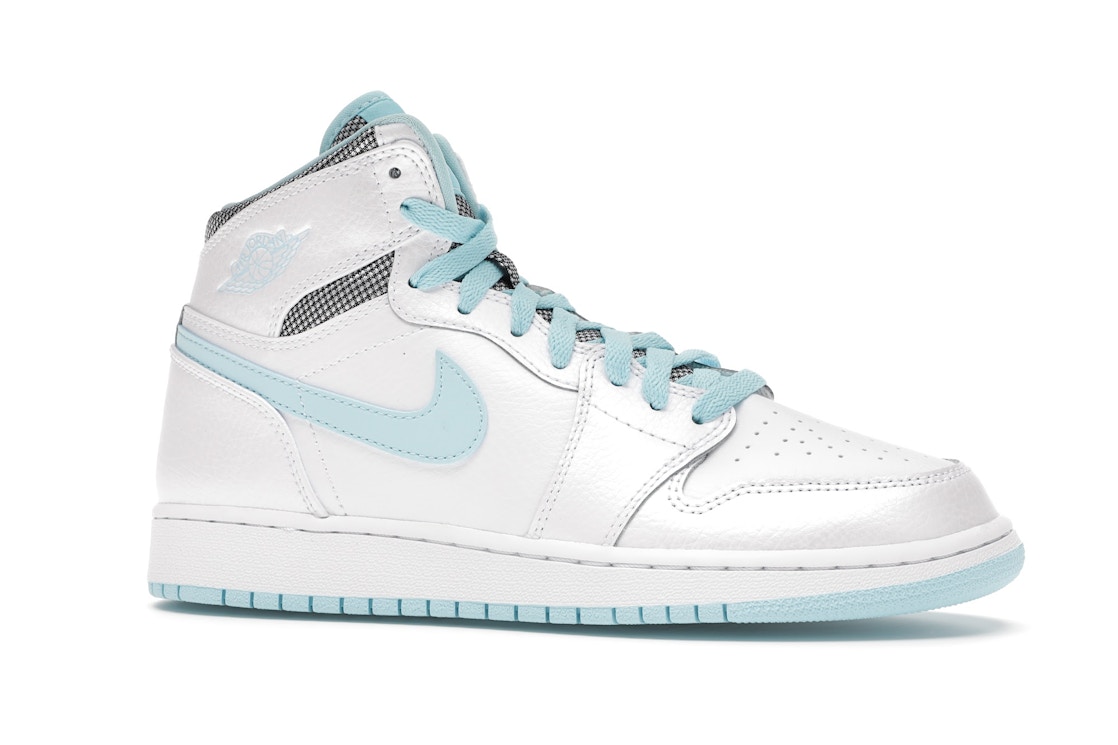 Jordan 1 Retro High White Still Blue Gs 106 Jordan 1 Retro High White Still Blue Gs 106