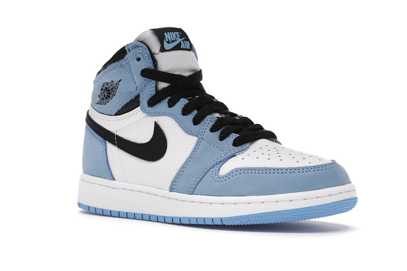 Air jordan 1 retro high og white university blue black clearance