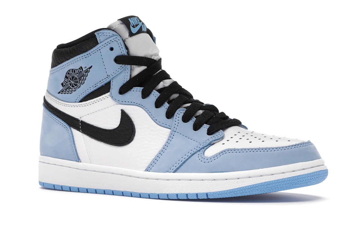 Jordan 1 Retro High White University Blue Black 5550 134 Jordan 1 Retro High White University Blue Black 5550 134