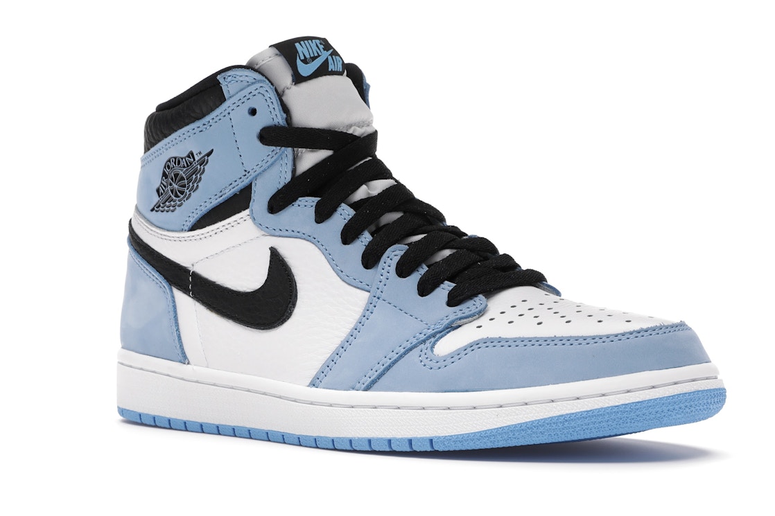 Jordan 1 Retro High White University Blue Black 5550 134 Jordan 1 Retro High White University Blue Black 5550 134