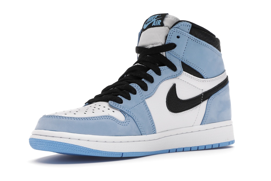 Jordan 1 Retro High White University Blue Black 5550 134 Jordan 1 Retro High White University Blue Black 5550 134