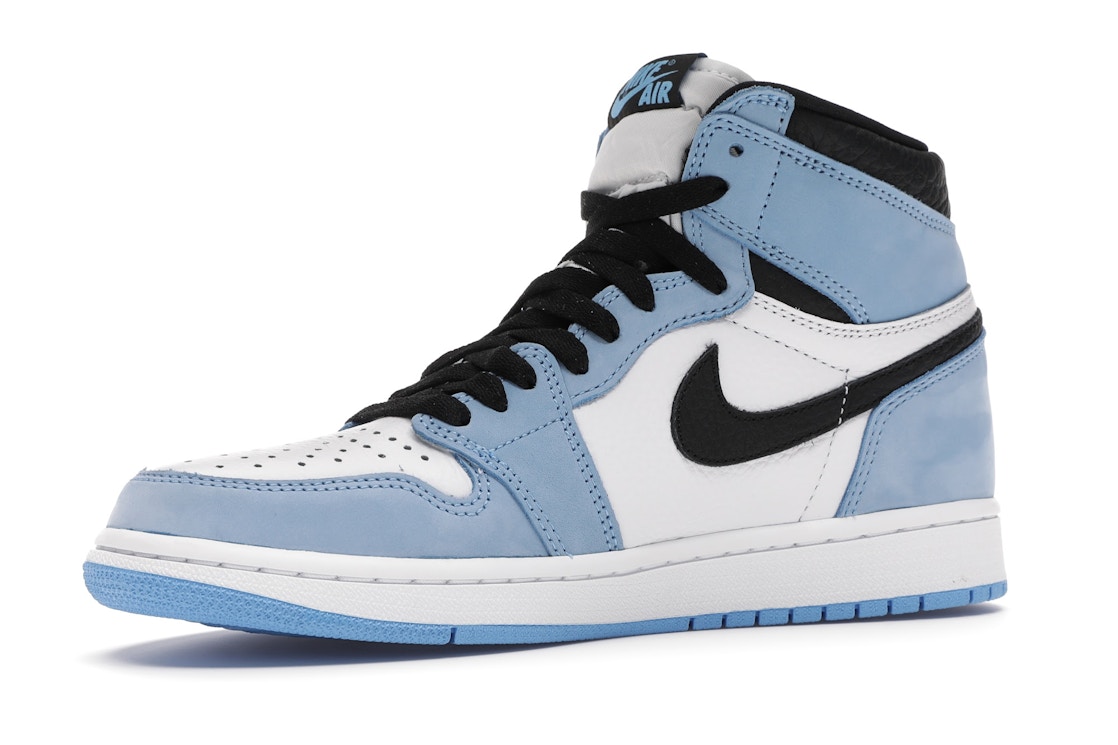 Jordan 1 Retro High White University Blue Black 5550 134 Jordan 1 Retro High White University Blue Black 5550 134