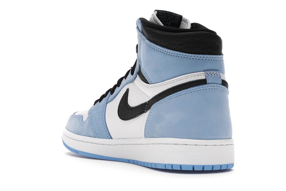 Jordan 1 Retro High White University Blue Black 5550 134 Jordan 1 Retro High White University Blue Black 5550 134