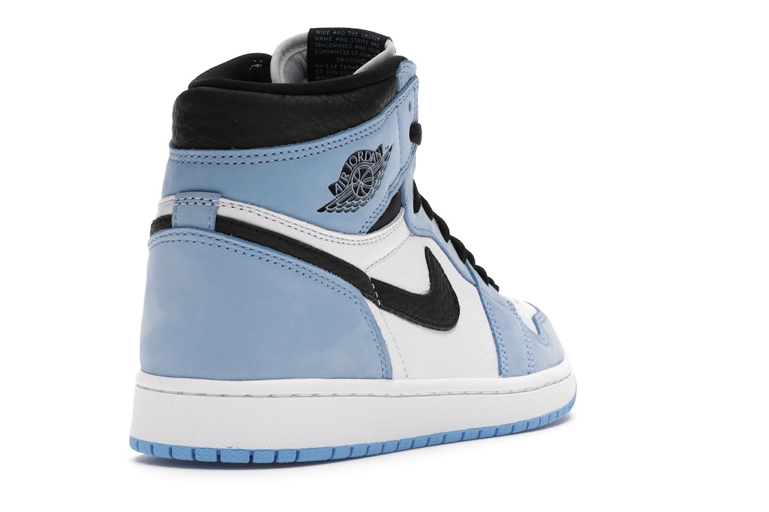 Jordan 1 Retro High White University Blue Black 5550 134 Jordan 1 Retro High White University Blue Black 5550 134