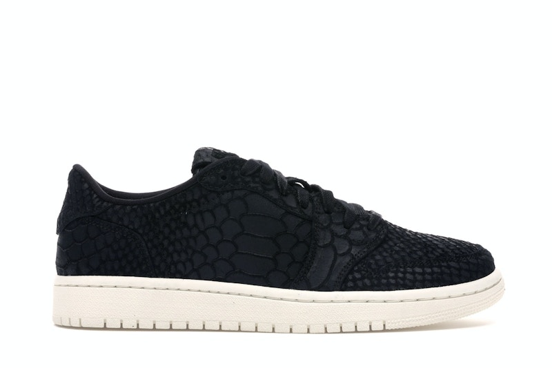 Jordan 1 Retro Low NS Black Python Women s AJ6004 010 US
