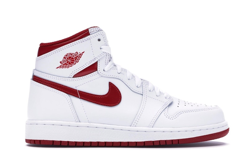 Jordan 1 Retro Metallic Red 2017 GS Kids 575441 103 US