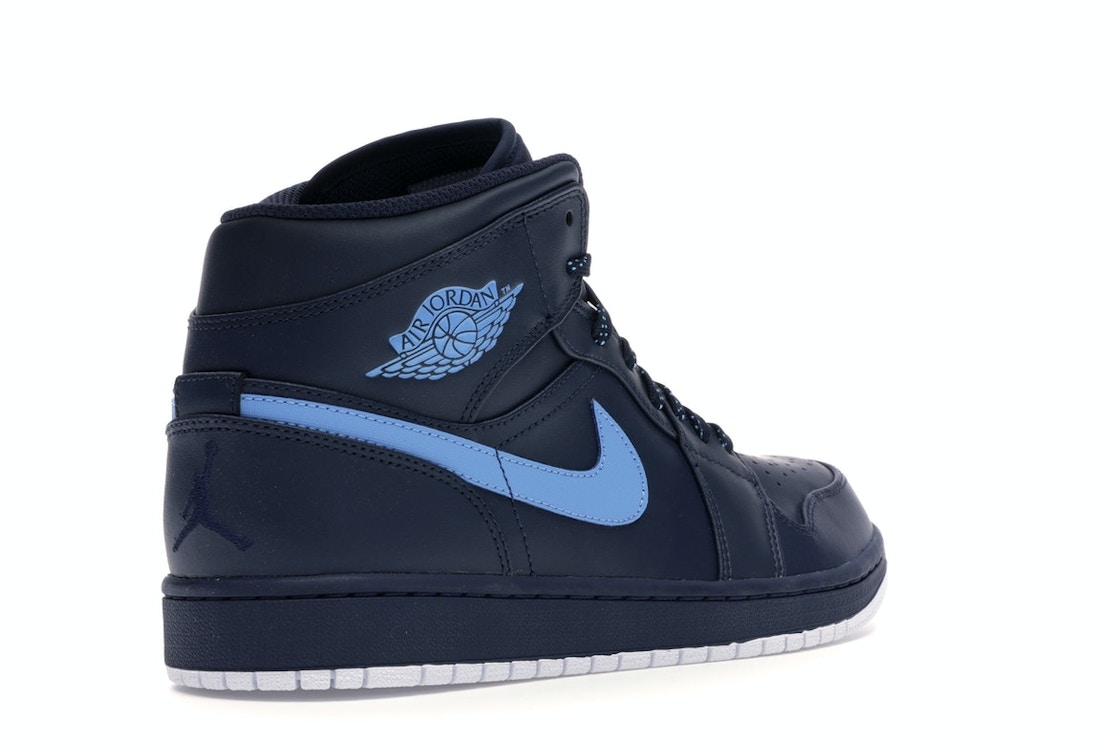 Jordan 1 Retro Mid Obsidian University Blue 405 Jordan 1 Retro Mid Obsidian University Blue 405