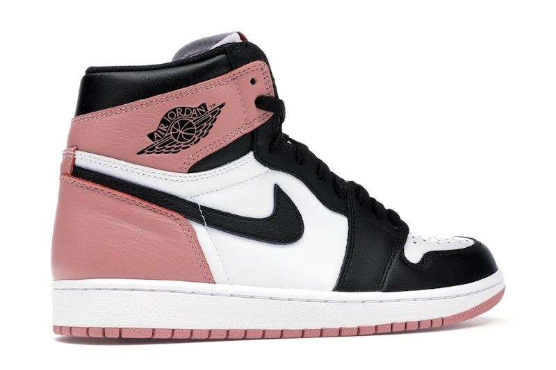 Glossy baby pink air jordan 1 retro clearance