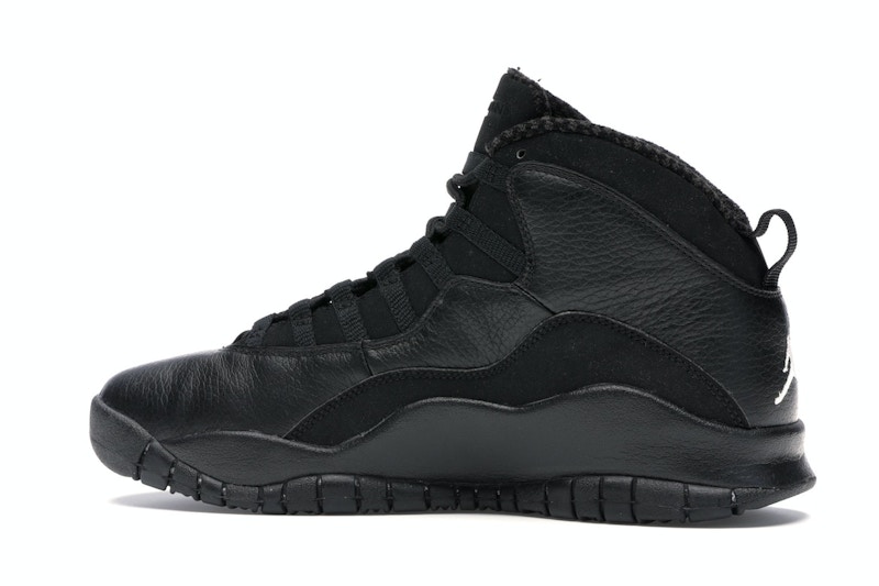 Grey and black jordan 10 clearance