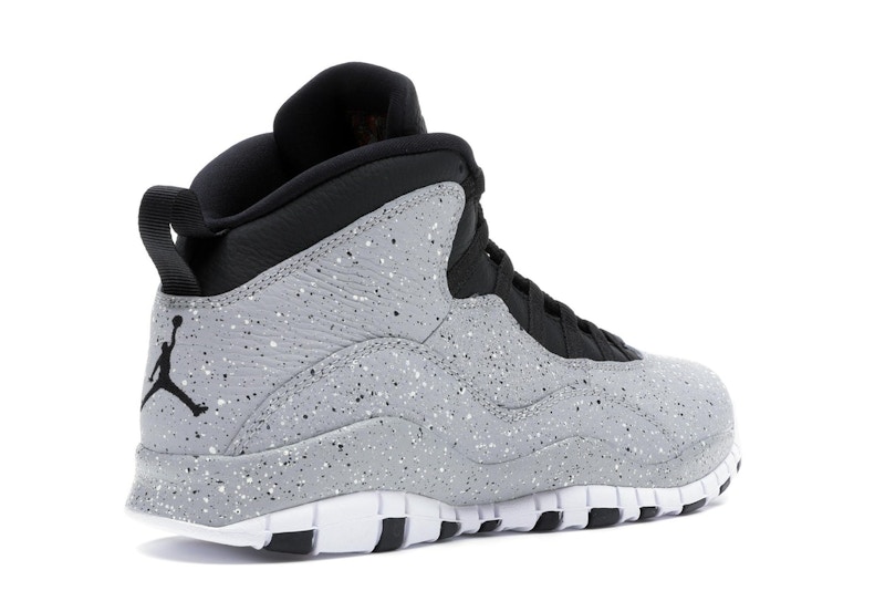 Cement jordan 10 clearance