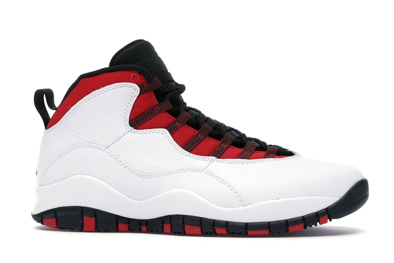White and black 10 jordans Clearance
