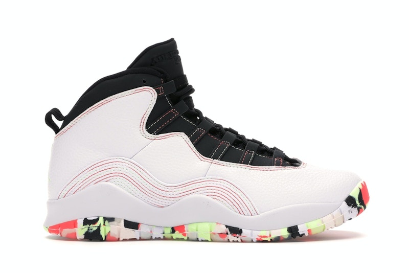 Jordan 10 white barely volt deals