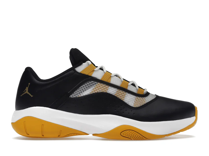 Jordan 11 black white gold Clearance