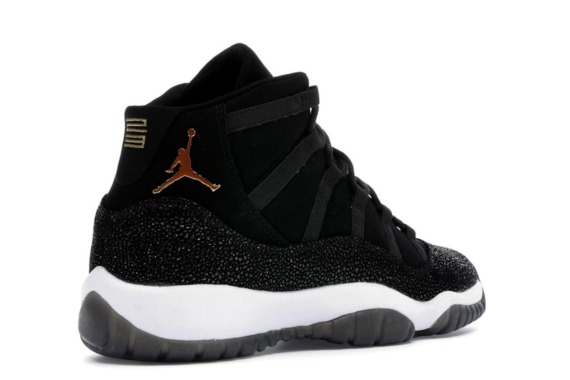 Jordan 11 Retro Heiress Black Stingray (GS) - 852625-030 Jordan 11 Retro Heiress Black Stingray (GS) - 852625-030
