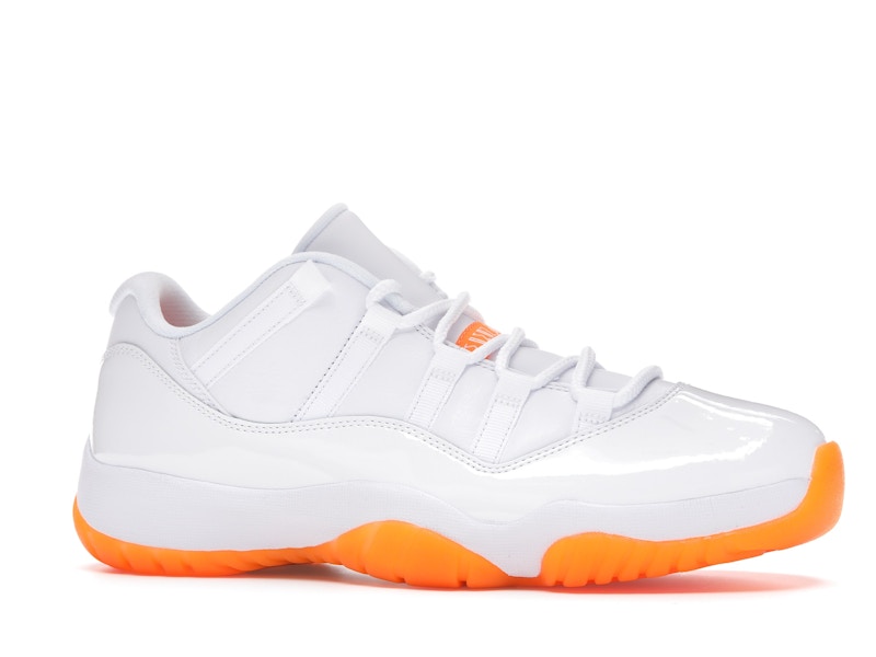 Green and orange jordans 11 clearance