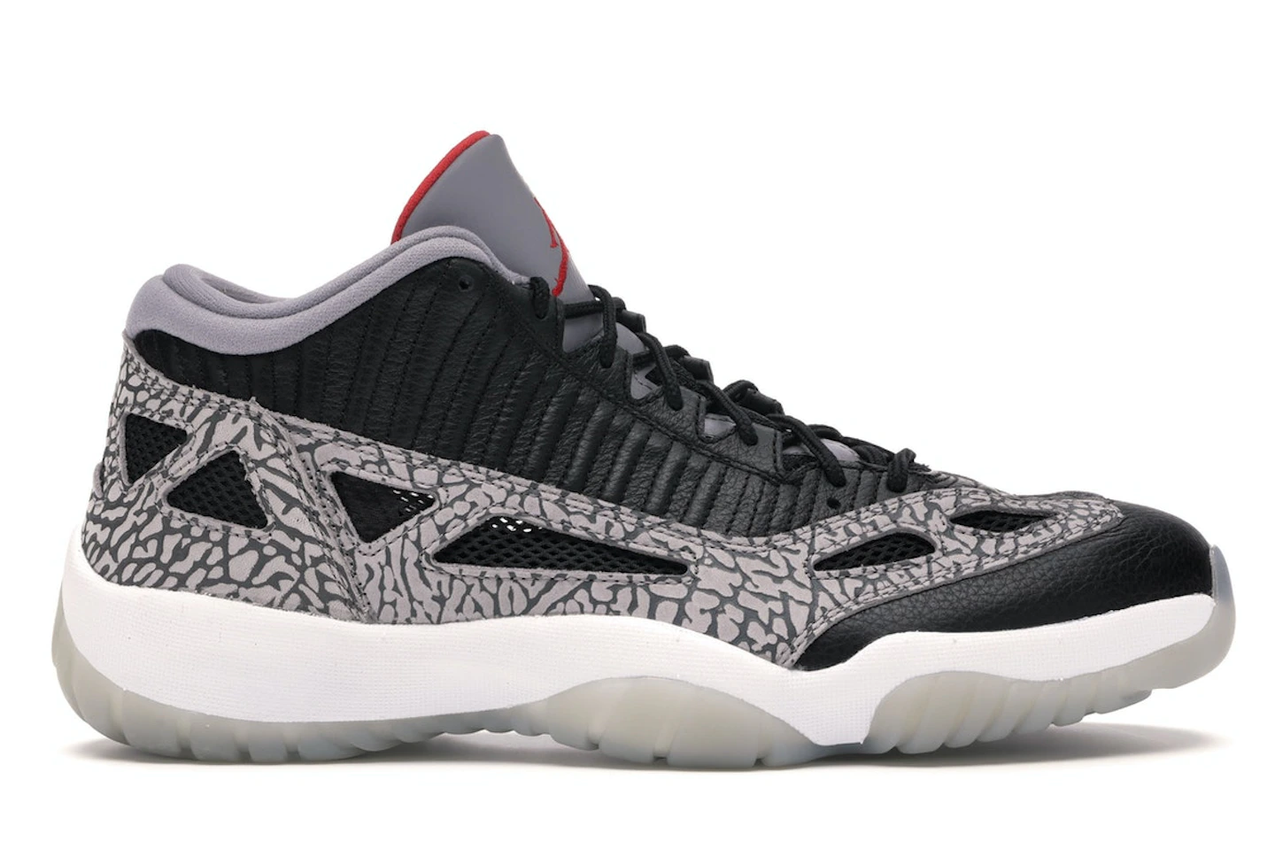 Jordan 11 Retro Low IE Black Cement - 919712-006