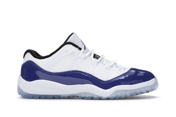 Jordan 11 Retro Low Blanc Concord (enfant) 0