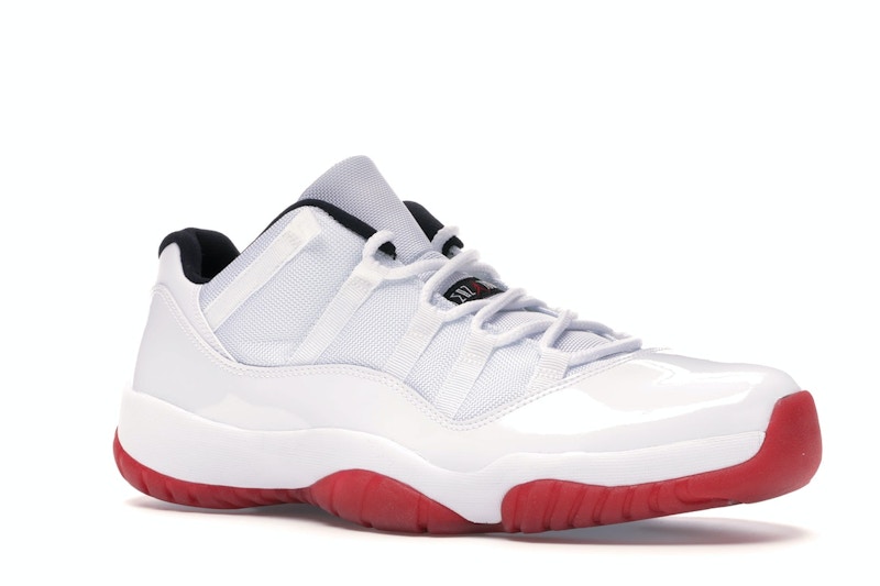 Jordan 11 Retro Low White Red (2012