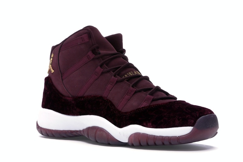 Jordan 11 heiress maroon clearance