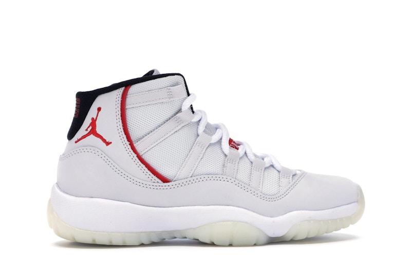 Jordan 11 platinum tint gs Clearance