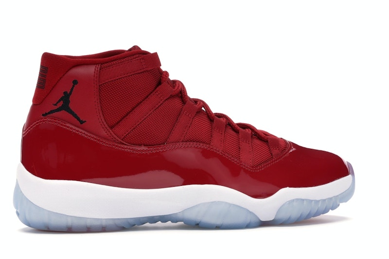 Red jordan 11 size 6