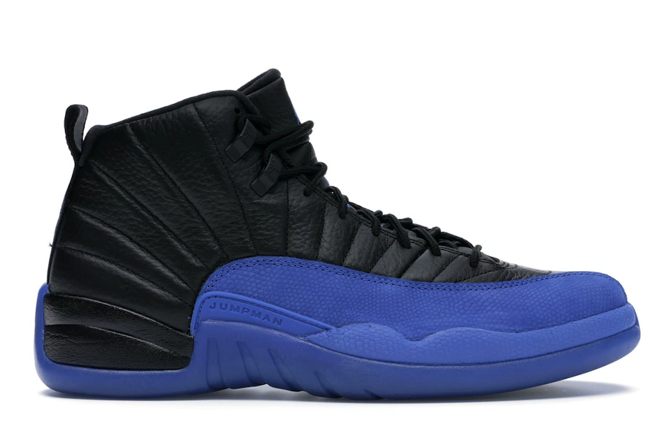 Jordan 12 Retro Black Game Royal 014 Jordan 12 Retro Black Game Royal 014