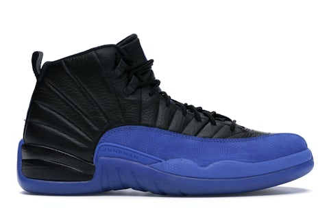 Jordan 12 Retro Black Game Royal Men's 130690-014 US