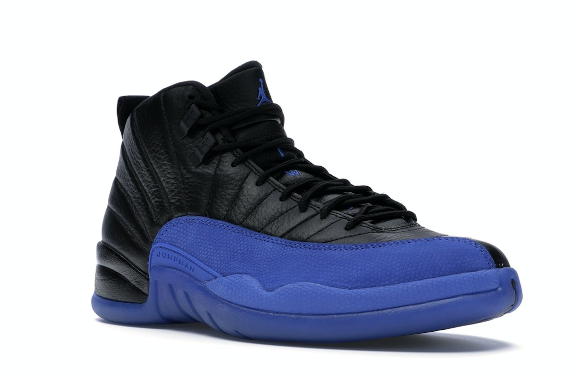 Jordan 12 Retro Black Game Royal 014 Jordan 12 Retro Black Game Royal 014